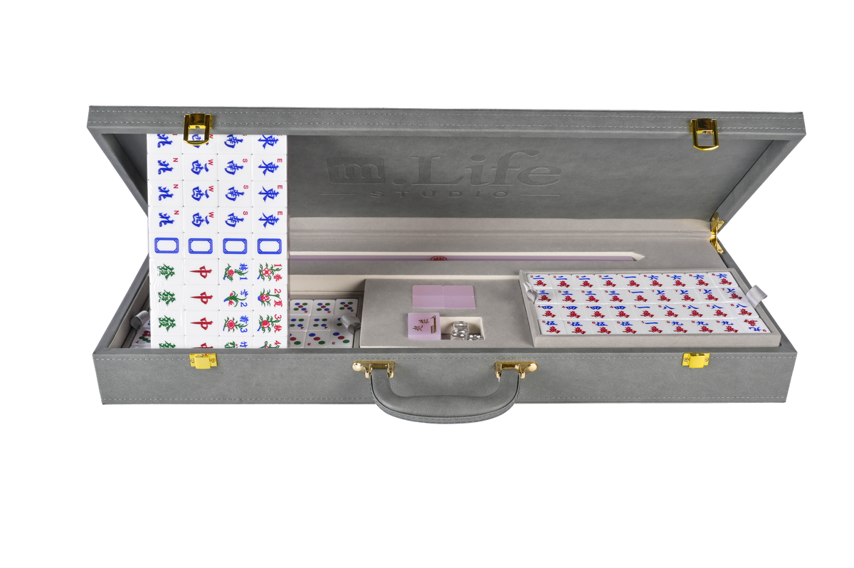 Lilac Mist Mahjong Set