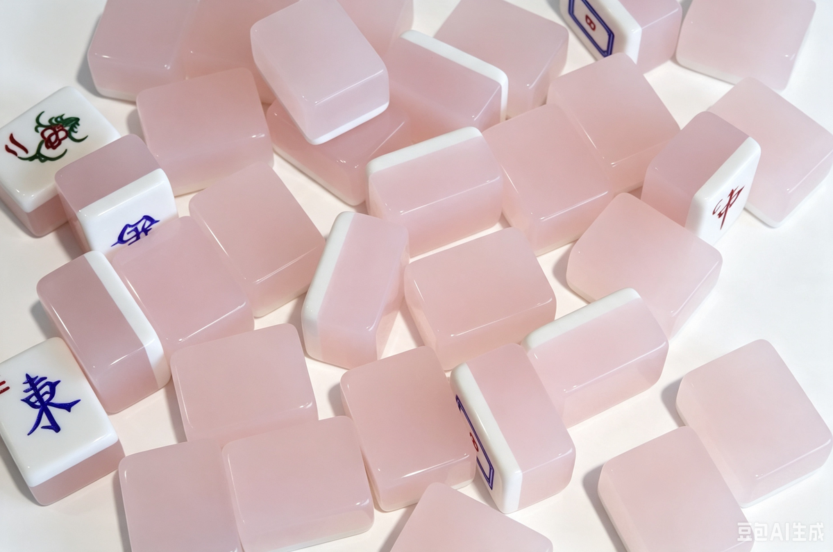 Champagne Sand Mahjong Set (37)
