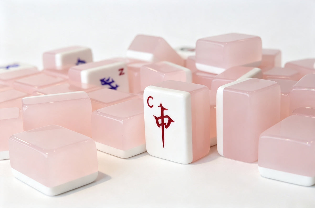 Champagne Sand Mahjong Set (37)