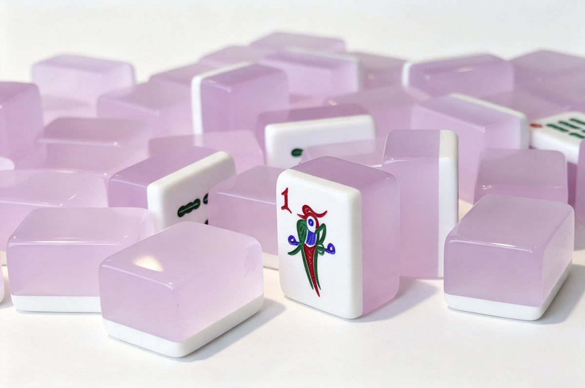 Lilac Mist Mahjong Set (37)