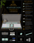Seafoam Jade Mahjong Set
