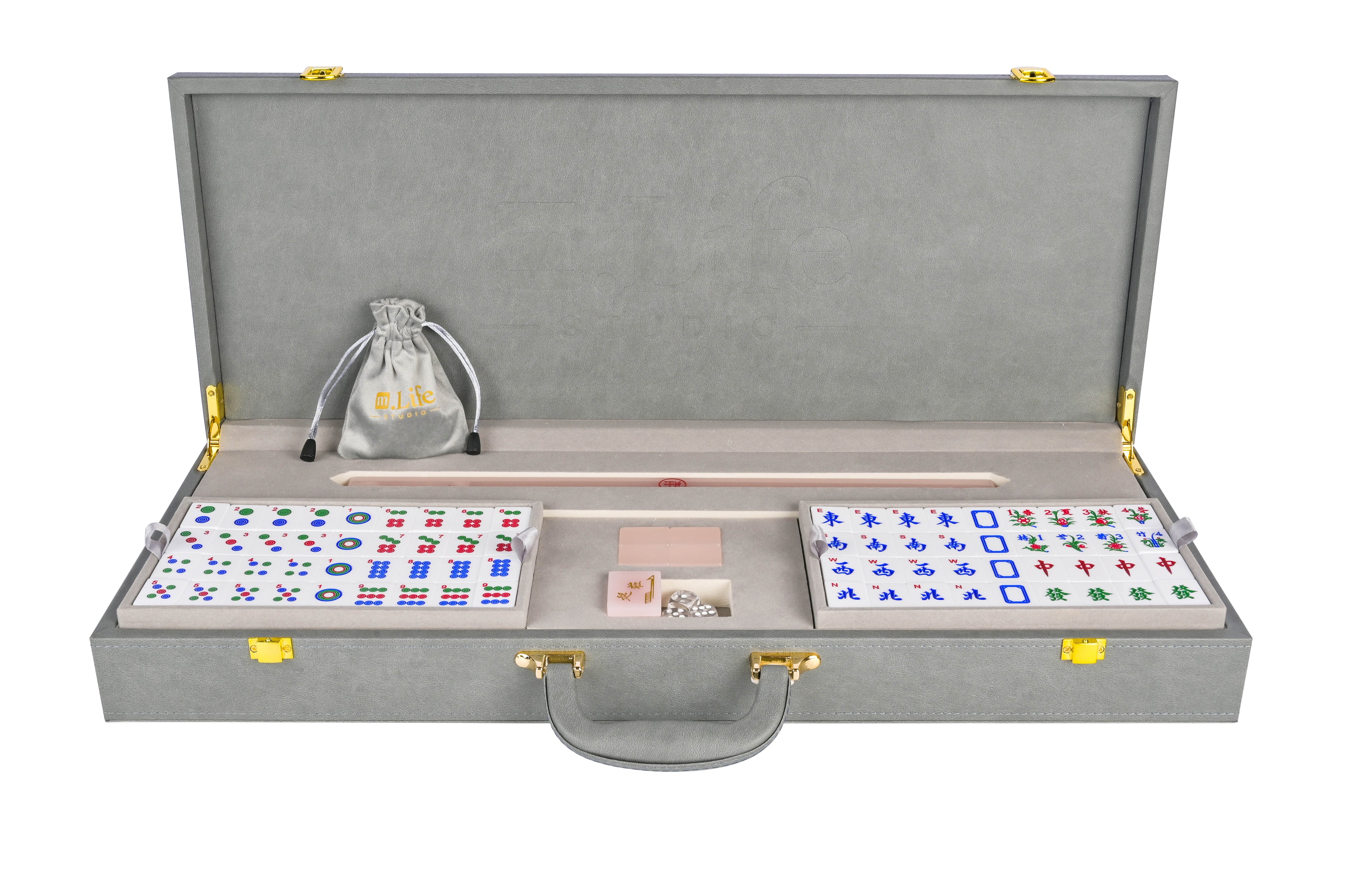 Champagne Sand Mahjong Set