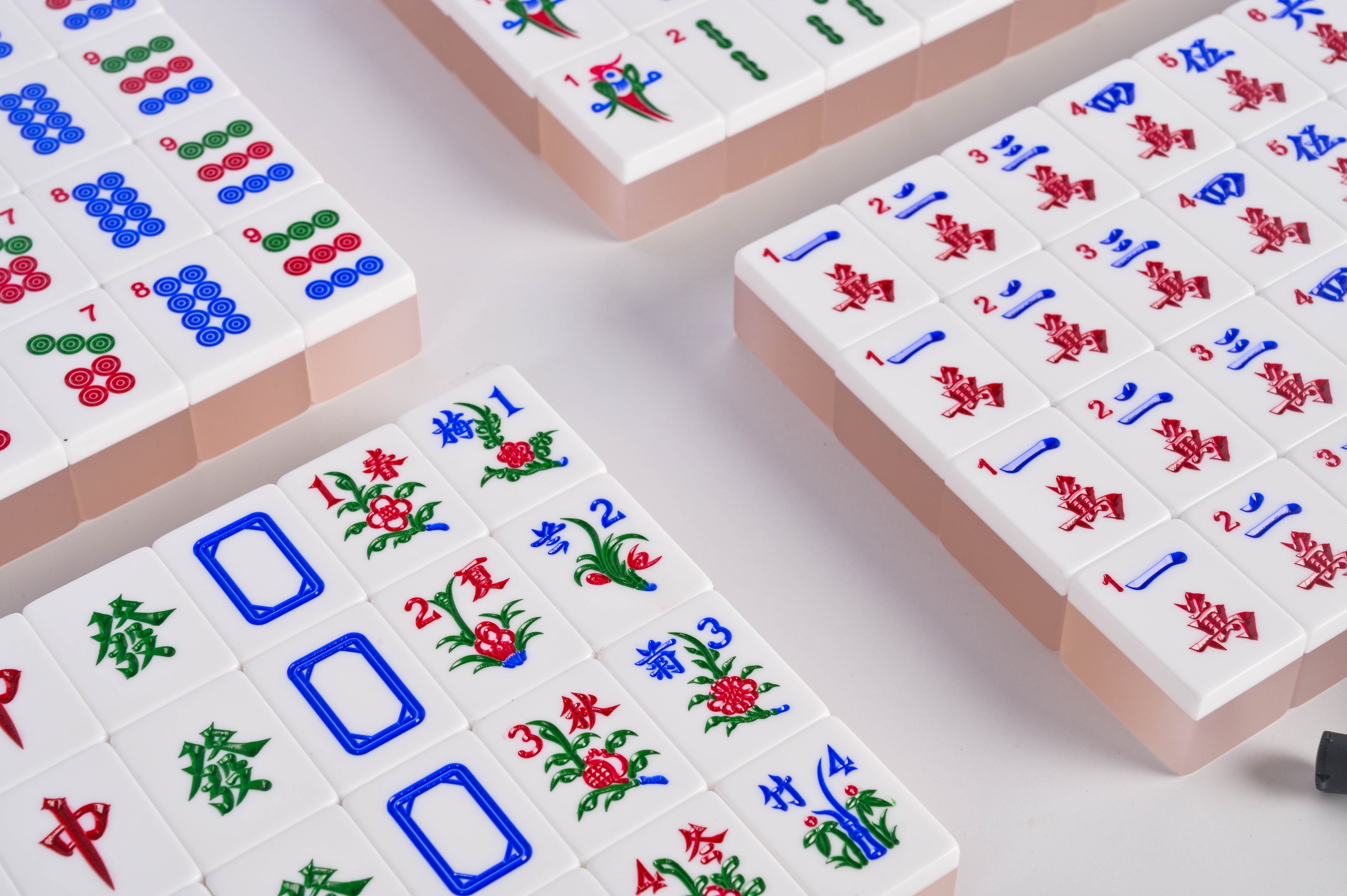 Champagne Sand Mahjong Set