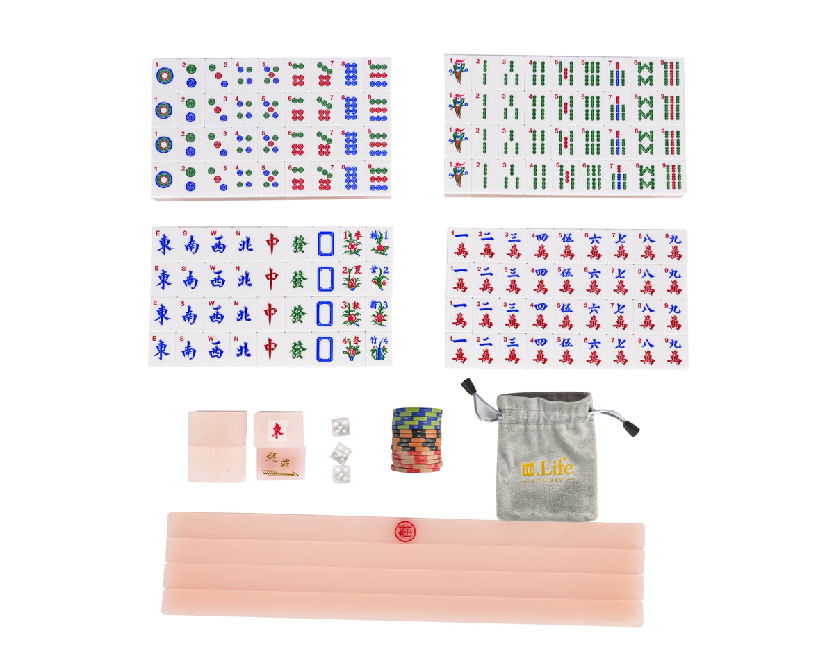 Champagne Sand Mahjong Set