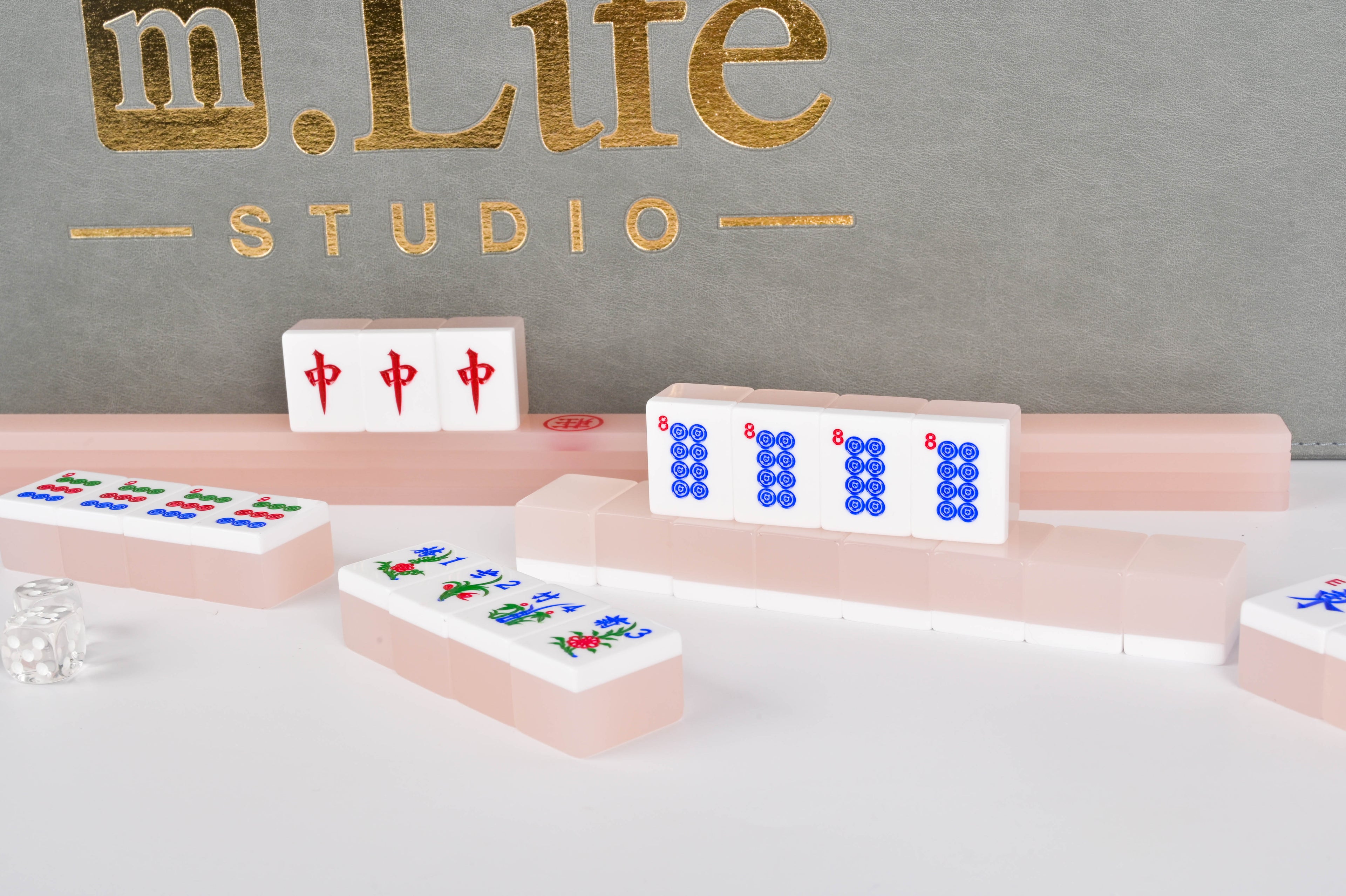 Champagne Sand Mahjong Set