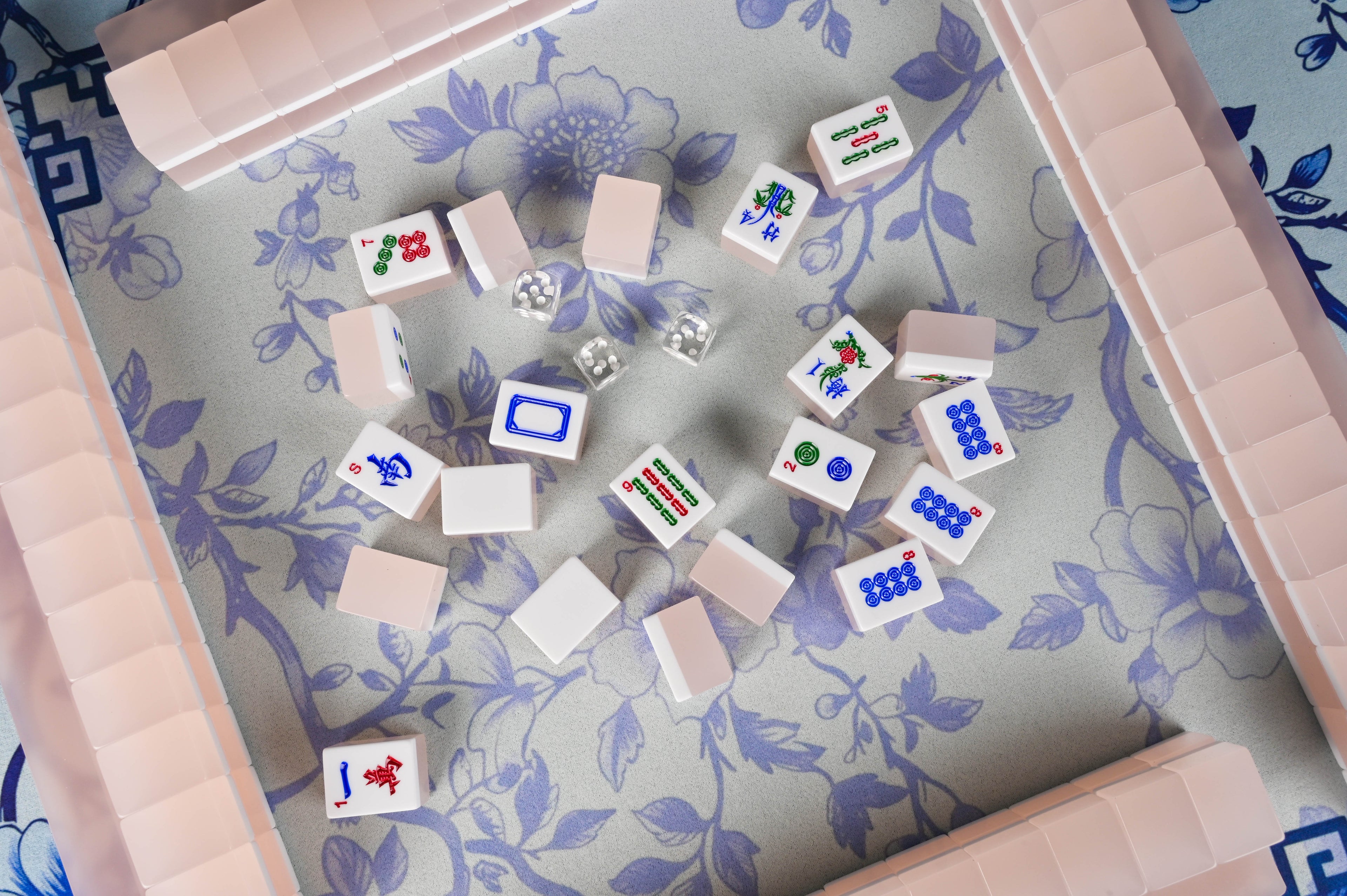 Champagne Sand Mahjong Set