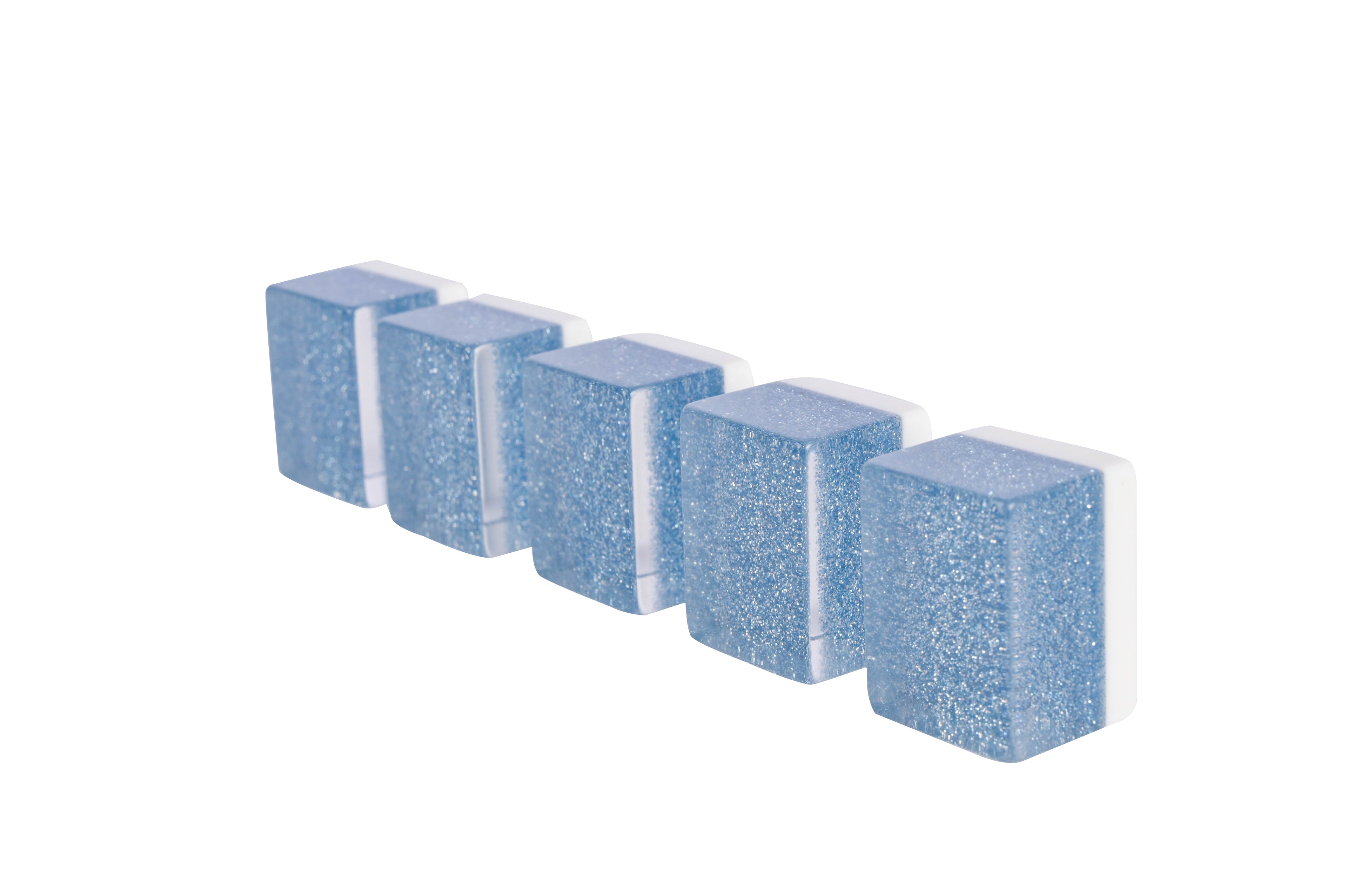 Azure Sparkle Mahjong Set
