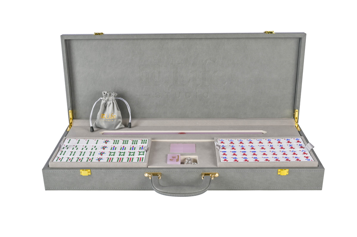 Lilac Mist Mahjong Set
