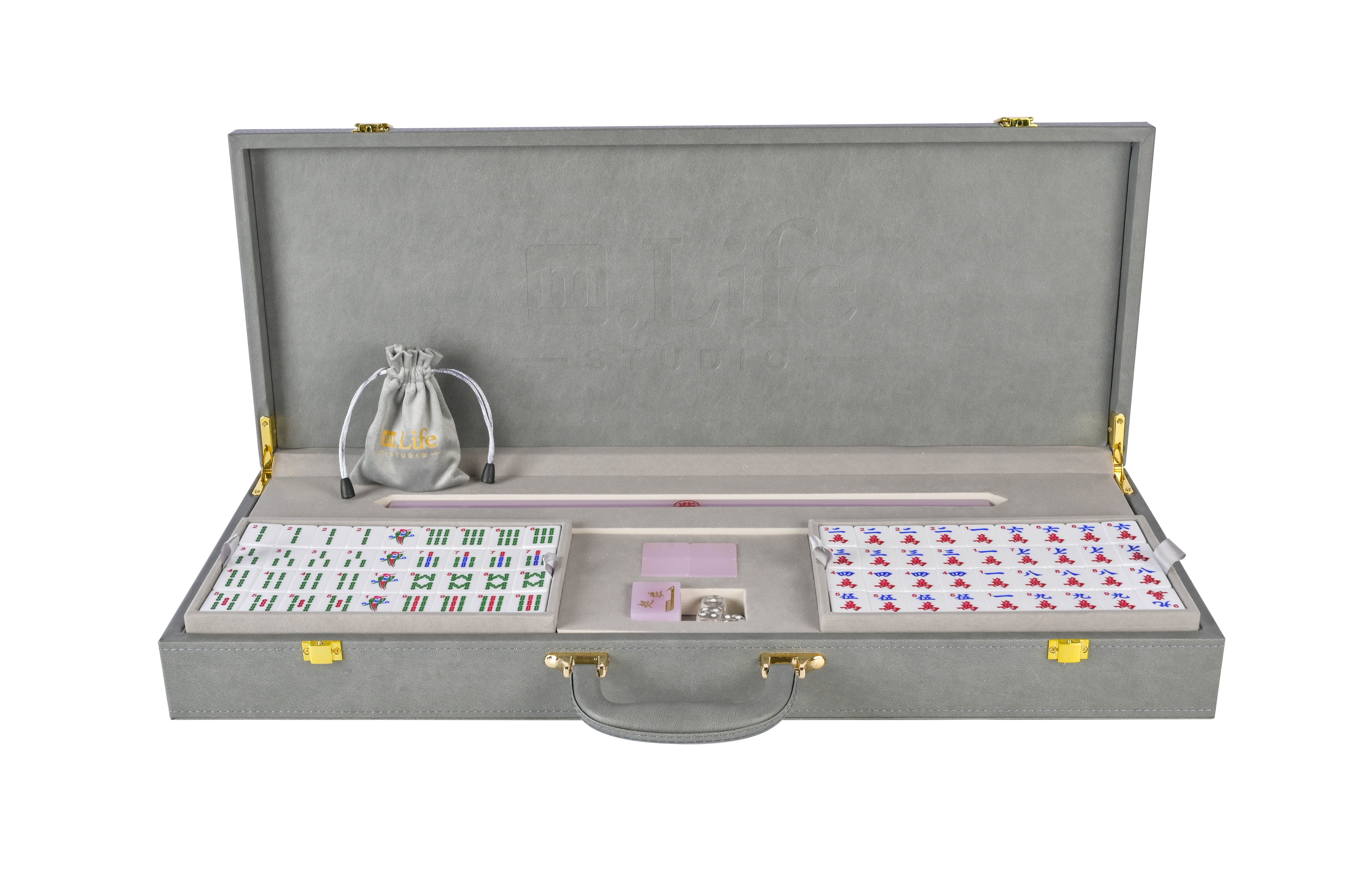Lilac Mist Mahjong Set