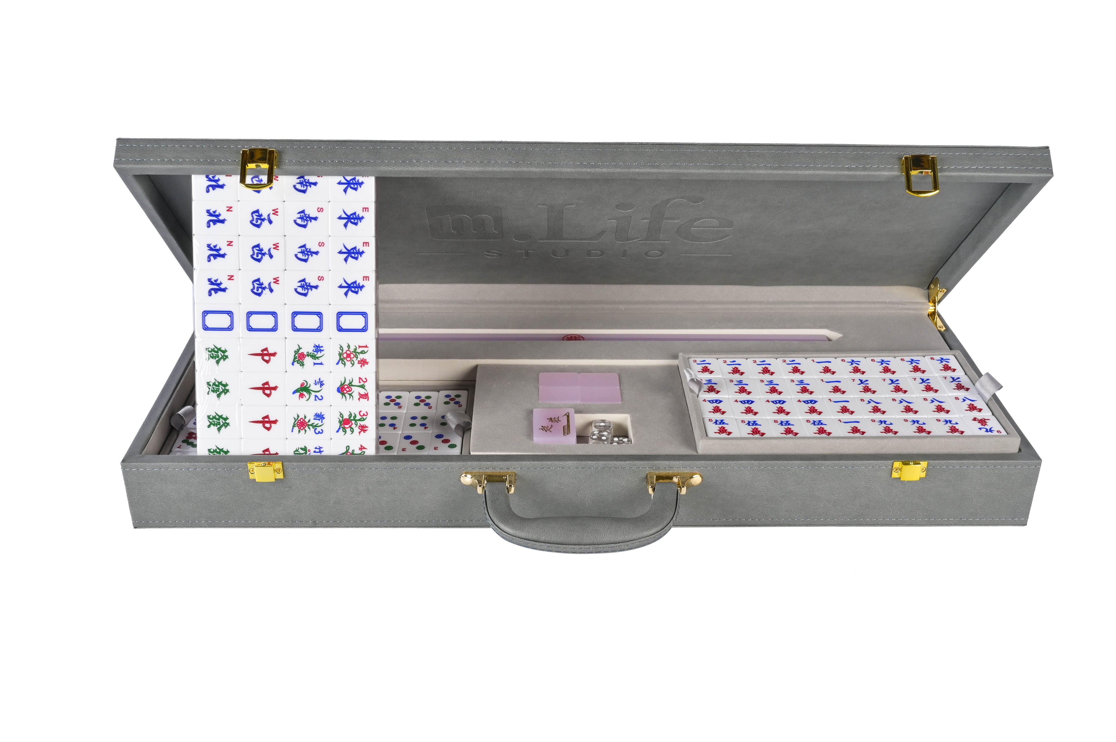Lilac Mist Mahjong Set