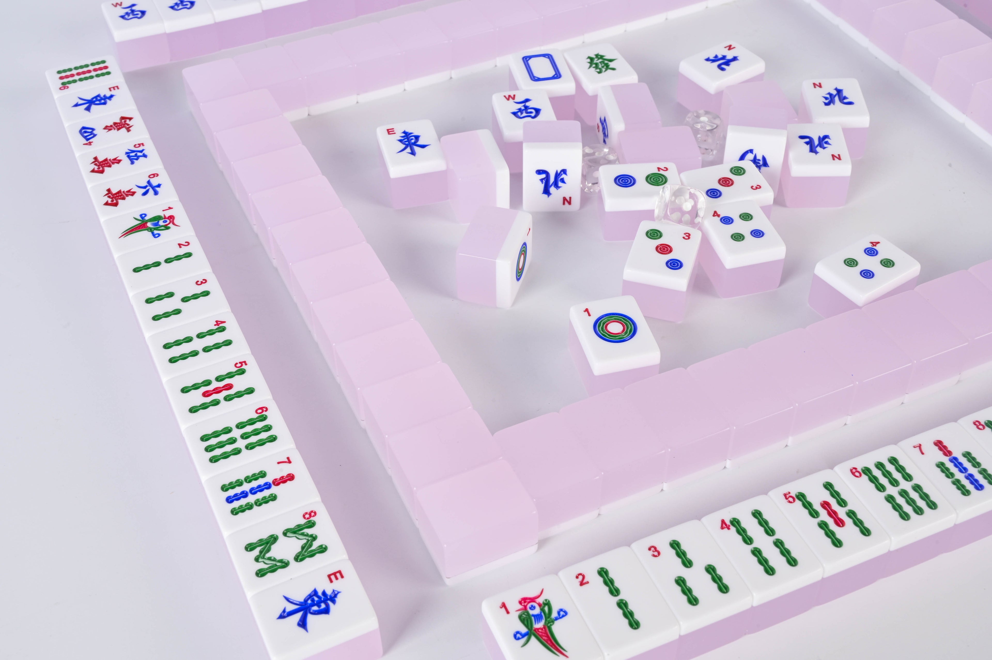 Lilac Mist Mahjong Set