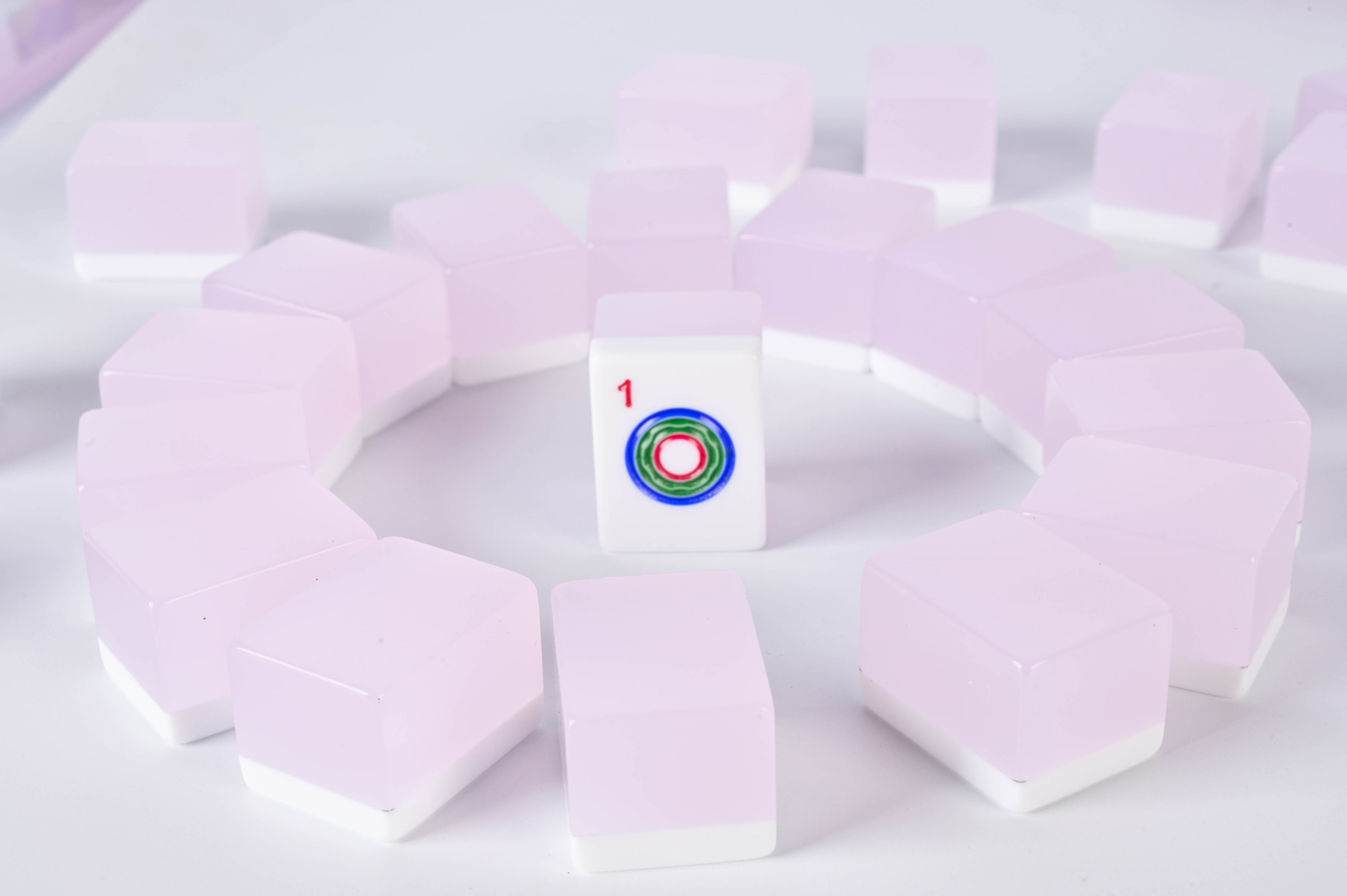 Lilac Mist Mahjong Set