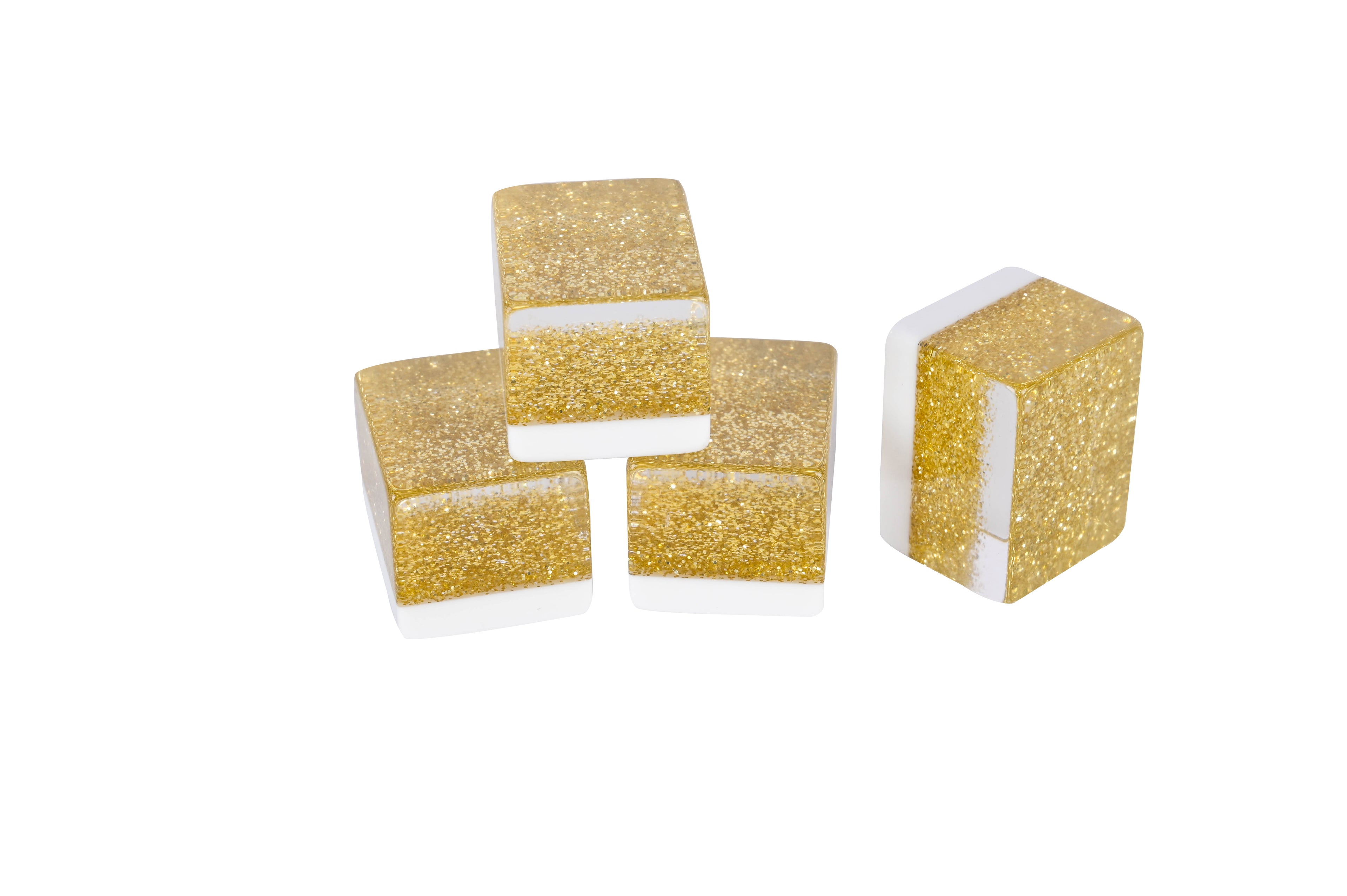 Gold Sparkle Mahjong Set