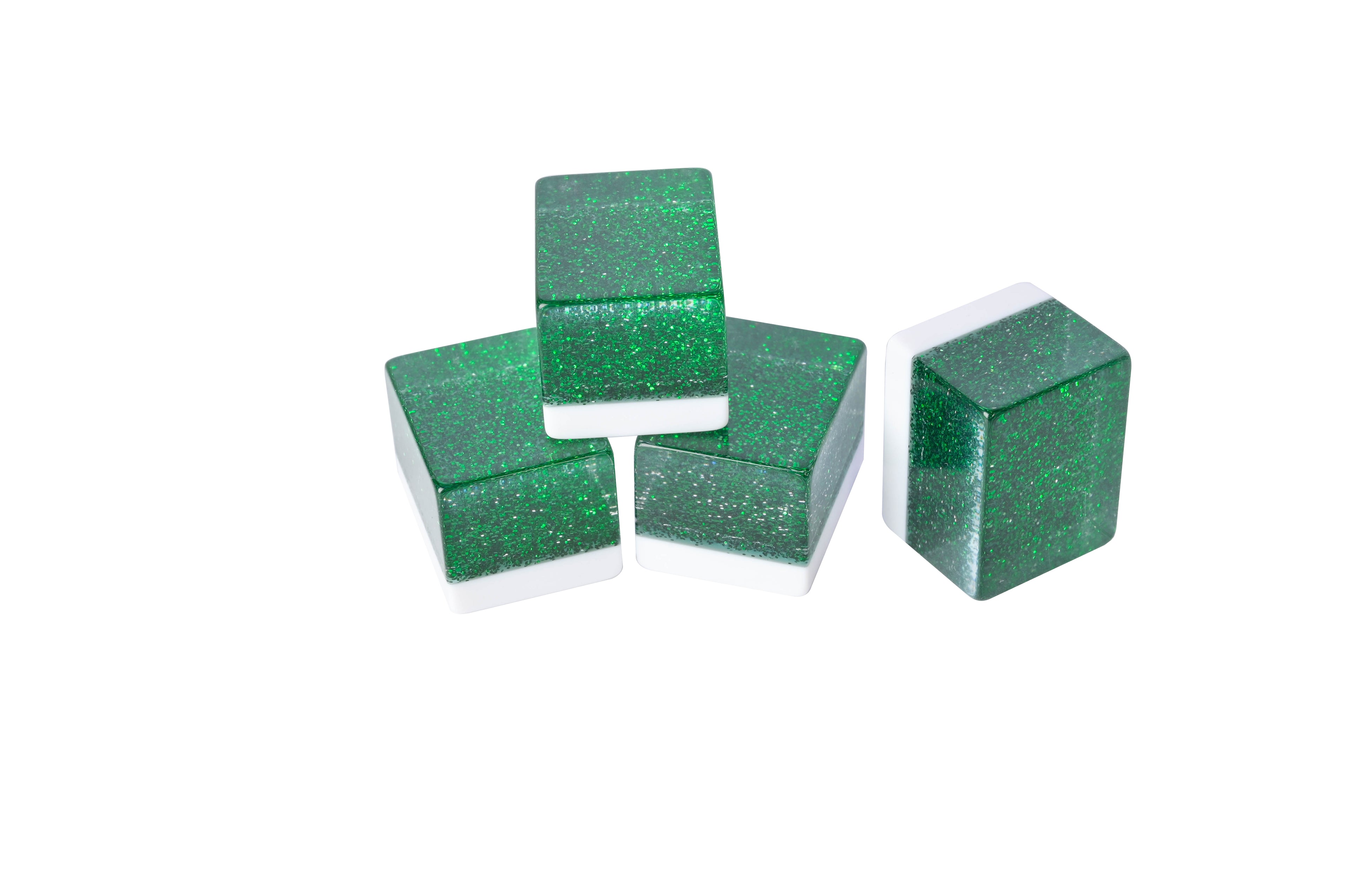 Emerald Sparkle Mahjong Set